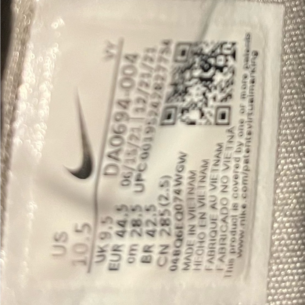 ATTENTION BASKETBALL PLAYERS! Mens Nike Zoom Freak 3, Grey Marble Lime, 10.5 - Picture 5 of 9